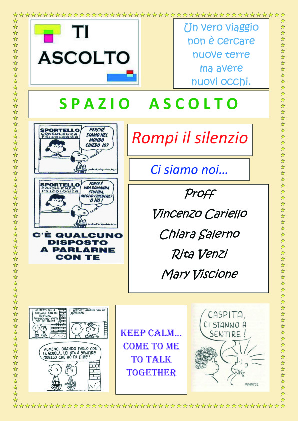 locandina spazio ascolto 2020.2021